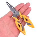 Alicates de pesca multifuncionais, pinças de pesca, ferramentas de pesca, tricô, moscas tesoura, conjunto de tranças, pinças, acessórios para mercadorias, inverno