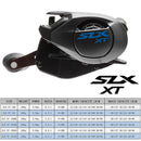 SHIMANO-SLX DC Baitcasting Carretel De Pesca, Infinity Braking System, 8.2, 7.2, 6.3 Relação, Corpo Hagane, XT, SLX, Novo SVS