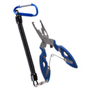 Alicates de pesca multifuncionais, pinças de pesca, ferramentas de pesca, tricô, moscas tesoura, conjunto de tranças, pinças, acessórios para mercadorias, inverno