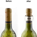 Coleira de garrafa de vinho em aço inoxidável, anel de gotejamento, forrado de veludo, anti-transbordamento, coletor de gotejamento de vinho para casa, bar, restaurante, festa ao ar livre