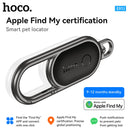 Hoco e91j inteligente anti-perdido chaveiro airtag rastreador para chave do carro base de trabalho em apple ios encontrar minha rede mini localizador de metal