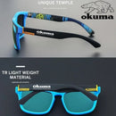Óculos de sol polarizados Okuma UV400 para homens e mulheres ao ar livre caça, pesca, bicicletas de condução, caixa opcional de óculos de sol