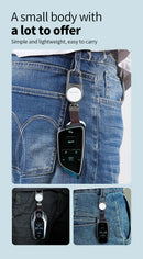 Chaveiro com Localizador GPS Bluetooth Inteligente para iPhone, Certificado pela Apple (MFI), Anti-perda, Compatível com o Aplicativo Find My.