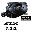 SHIMANO-SLX DC Baitcasting Carretel De Pesca, Infinity Braking System, 8.2, 7.2, 6.3 Relação, Corpo Hagane, XT, SLX, Novo SVS