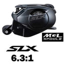 SHIMANO-SLX DC Baitcasting Carretel De Pesca, Infinity Braking System, 8.2, 7.2, 6.3 Relação, Corpo Hagane, XT, SLX, Novo SVS