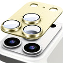 1PC Película Protetora Fosca para iPhone 17 Pro Max iPhone 17 Pro 17 Cobertura Total Protetor de Lente de Câmera Ultrafino com Estrutura Metálica Anti-Queda