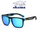 Óculos de sol polarizados Okuma UV400 para homens e mulheres ao ar livre caça, pesca, bicicletas de condução, caixa opcional de óculos de sol