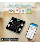 Balança Bioimpedância Digital Corporal Bluetooth 180kg Balança eletrônica inteligente bluetooth pesando carregamento humano bala