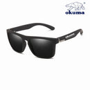 Óculos de sol polarizados Okuma UV400 para homens e mulheres ao ar livre caça, pesca, bicicletas de condução, caixa opcional de óculos de sol