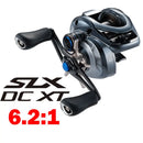 SHIMANO-SLX DC Baitcasting Carretel De Pesca, Infinity Braking System, 8.2, 7.2, 6.3 Relação, Corpo Hagane, XT, SLX, Novo SVS