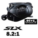 SHIMANO-SLX DC Baitcasting Carretel De Pesca, Infinity Braking System, 8.2, 7.2, 6.3 Relação, Corpo Hagane, XT, SLX, Novo SVS
