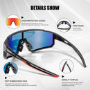 Scvcn novo ciclismo ao ar livre óculos de sol dos homens estrada condução bicicleta esportes escalada de montanha feminino ciclismo uv400 óculos