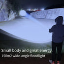 Nova lanterna ultra poderosa 3 núcleo led mini lanterna tática recarregável de alta potência led tocha metal caneta clipe lâmpada mão