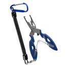 Alicates de pesca multifuncionais, pinças de pesca, ferramentas de pesca, tricô, moscas tesoura, conjunto de tranças, pinças, acessórios para mercadorias, inverno