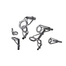 FishTrip 5 peças de guia de vara de pesca, kit de reparo superior de ponta, anel cerâmico de aço inoxidável 1.8mm ~ 8.0mm, substituição de construção de vara de pesca