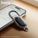 Hoco e91j inteligente anti-perdido chaveiro airtag rastreador para chave do carro base de trabalho em apple ios encontrar minha rede mini localizador de metal
