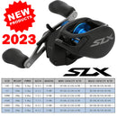 SHIMANO-SLX DC Baitcasting Carretel De Pesca, Infinity Braking System, 8.2, 7.2, 6.3 Relação, Corpo Hagane, XT, SLX, Novo SVS