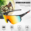 Scvcn novo ciclismo ao ar livre óculos de sol dos homens estrada condução bicicleta esportes escalada de montanha feminino ciclismo uv400 óculos