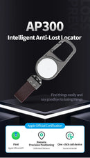 Chaveiro com Localizador GPS Bluetooth Inteligente para iPhone, Certificado pela Apple (MFI), Anti-perda, Compatível com o Aplicativo Find My.