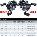 SHIMANO-SLX DC Baitcasting Carretel De Pesca, Infinity Braking System, 8.2, 7.2, 6.3 Relação, Corpo Hagane, XT, SLX, Novo SVS